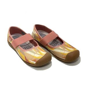 Womens Keen Slip On Shoes Sienna MJ Canvas Strap Multicolor 1025050 NEW w/o Tags